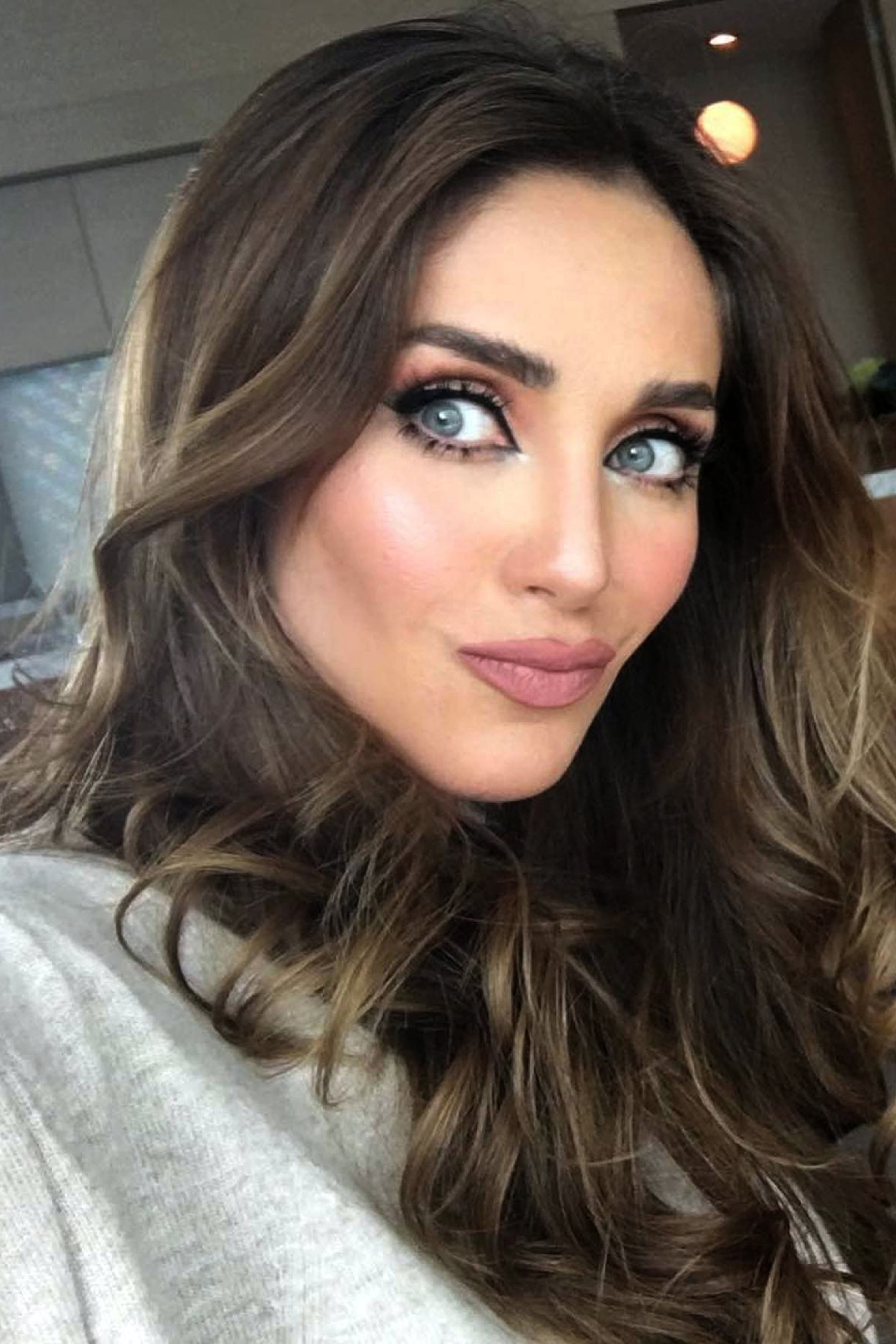 Anahí, cantante y actriz.