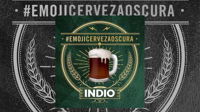 Impulsa Cerveza INDIO movimiento #EmojiCervezaOscura