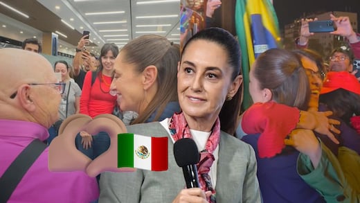 Claudia Sheinbaum agradece recibimiento en Barcelona durante visita oficial