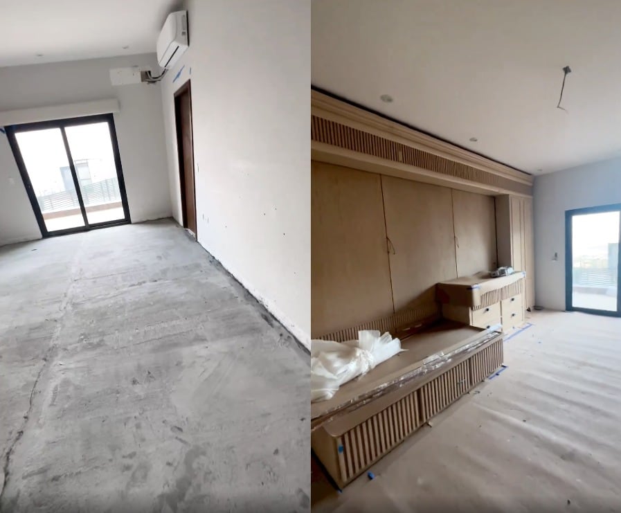 Así fue el proceso de remodelación en el cuarto de Mariel, la primera hija de Mariana Rodríguez