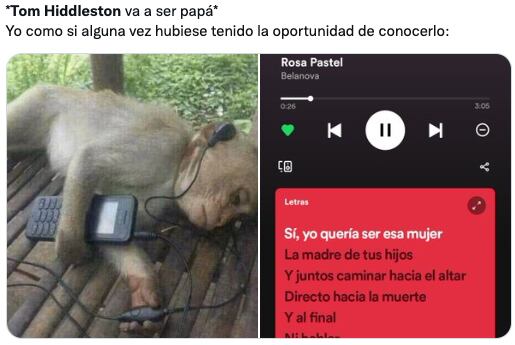 Tom Hiddleston será papá y usuarios reaccionan