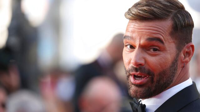 Ricky Martin, cantante.