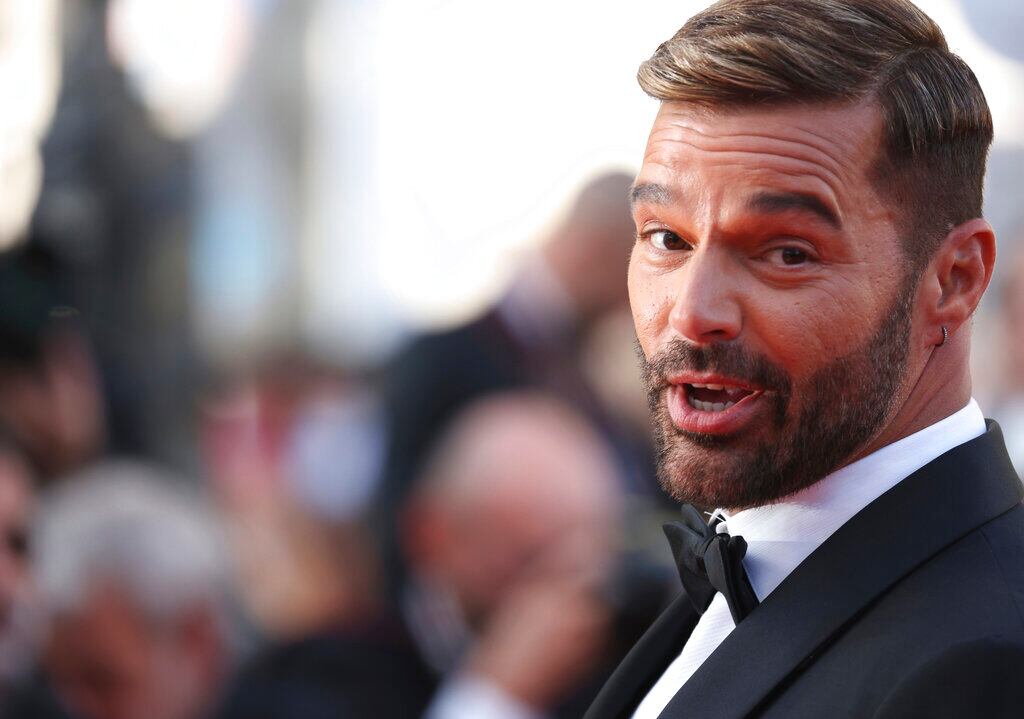 Ricky Martin, cantante.