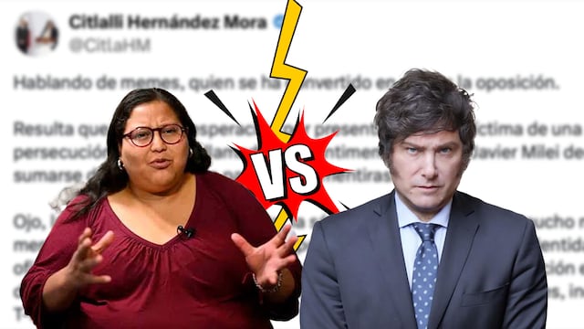 Citlalli Hernández manda a leer a Javier Milei tras sus críticas a la “ley antimemes”