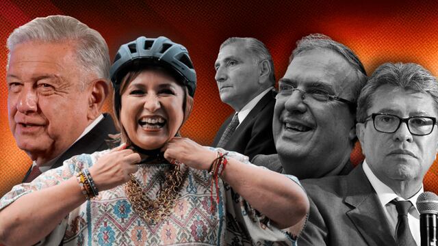 Xóchitl Gálvez, AMLO y corcholatas de Morena