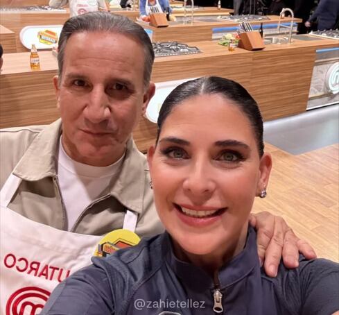 Zahie Téllez y Plutarco Haza son amigos desde niños