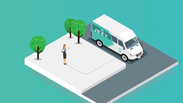 Jetty, la aplicación de movilidad de las personas, una alternativa.