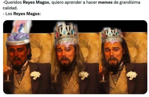 Meme de los Reyes Magos