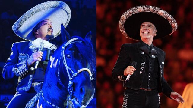 Pepe Aguilar y Alejandro Fernández