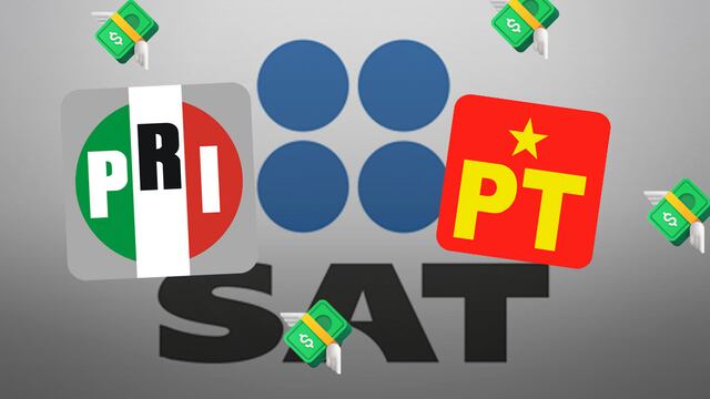 Partidos multados por INE, le deben al SAT