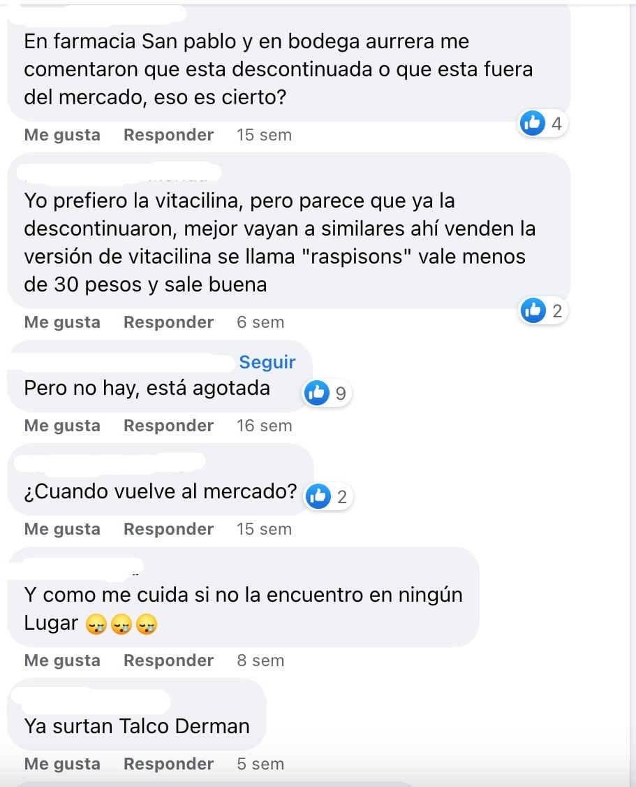 Usuarios peguntan porqué no hay Vitacilina en las farmacias de México