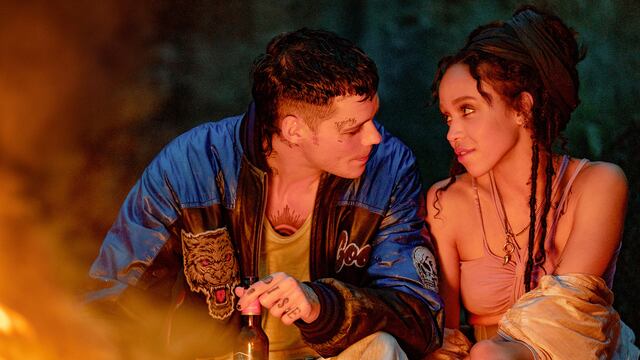 Así se ve Bill Skarsgård en la primera foto como The Crow, película remake de la original de 1994