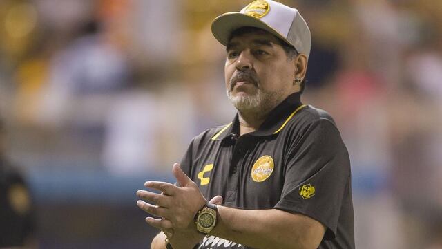 Maradona en juego del Ascenso MX.