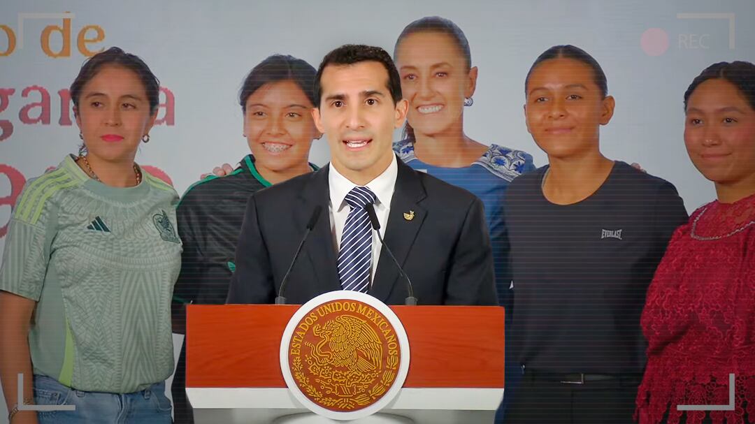 Sheinbaum plantea apoyo a participantes de concurso por boletos del Mundial 2026 con Rommel Pacheco