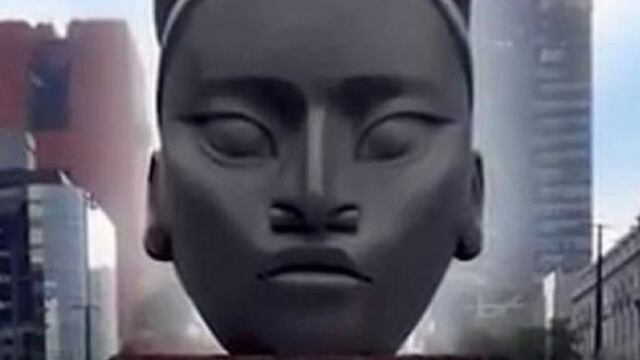 Estatua de la mujer indígena