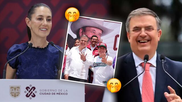 Claudia Sheinbaum y Marcelo Ebrard