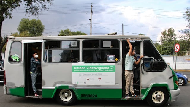 Microbús de la CDMX