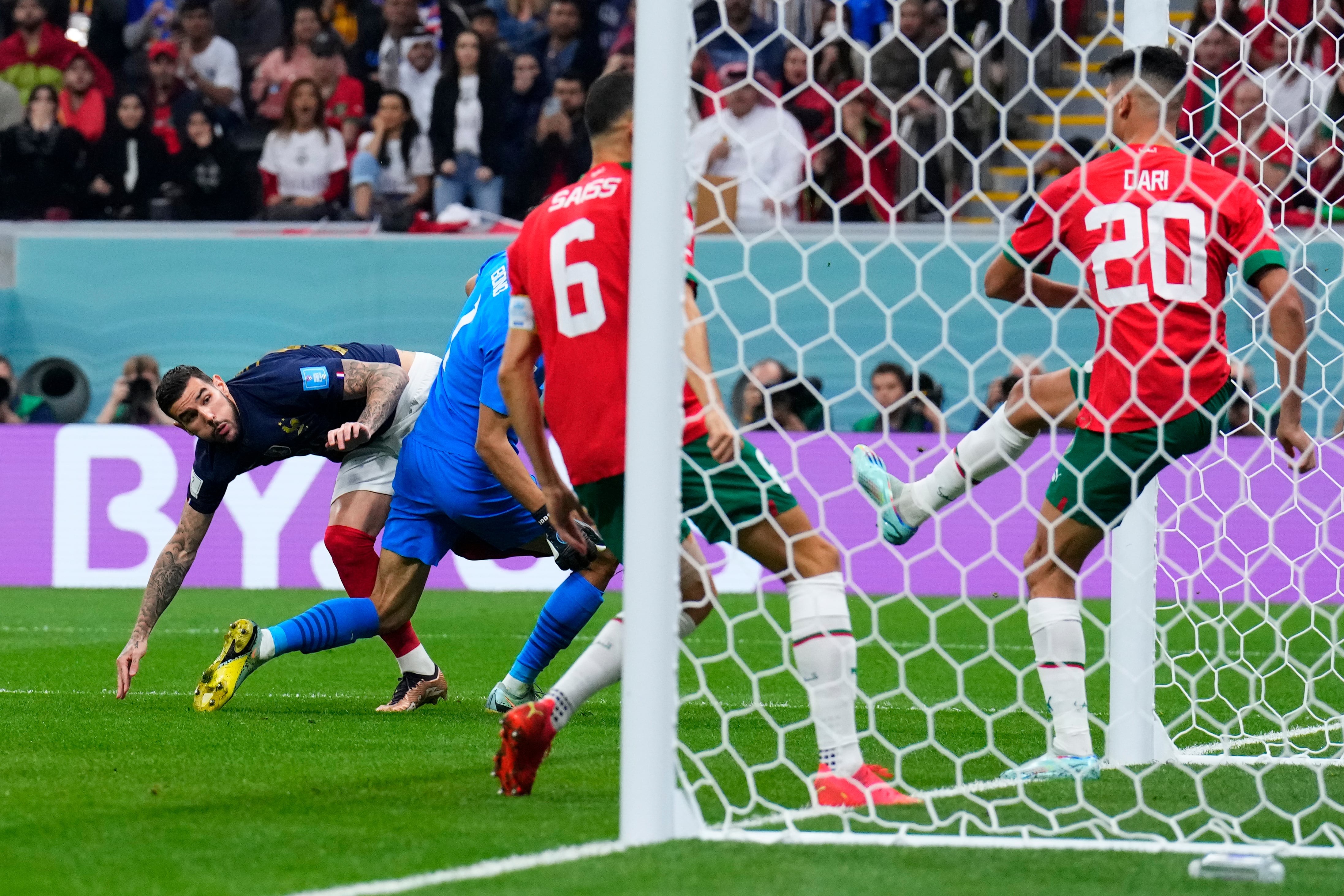 Francia vs Marruecos  (AP Photo/Natacha Pisarenko)