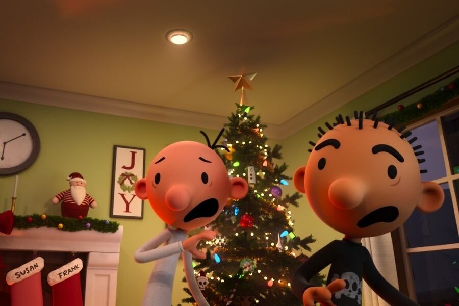 El diario de Greg: ¡Navidad sin salida!