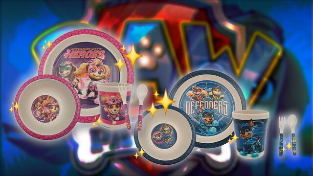 Vajilla Infantil de Paw Patrol