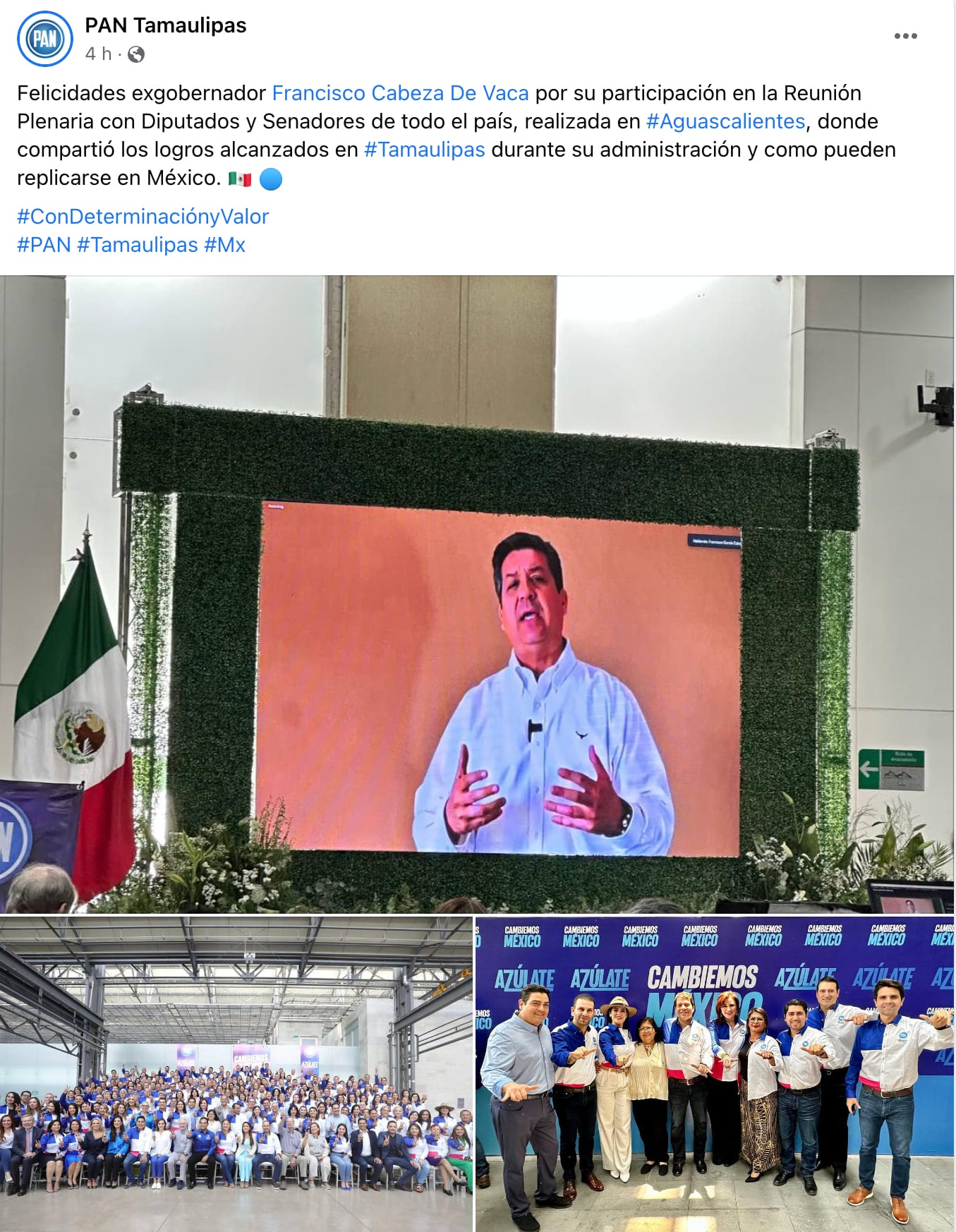 FRANCISCO JAVIER GARCÍA DE VACA REITERA QUE VA POR LA PRESIDENCIA DE 2024