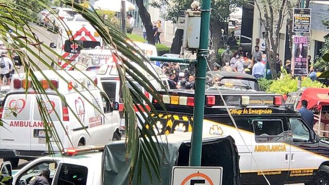 Balacera en la Zona Rosa