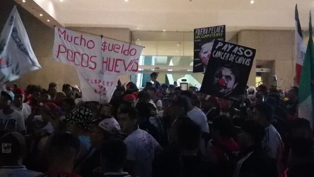 Barra de Chivas en hotel de CDMX