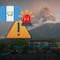 Alerta roja por el Volcán de Fuego: estas son las zonas de mayor riesgo en Guatemala