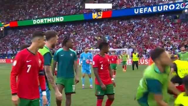 Derriban a Ramos (Captura de video)