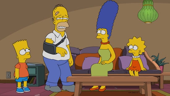 Los Simpson “¡The Fall Guy-Yi-Yi!”