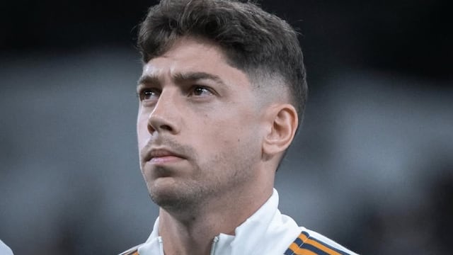 Federico Valverde, mediocampista del Real Madrid.