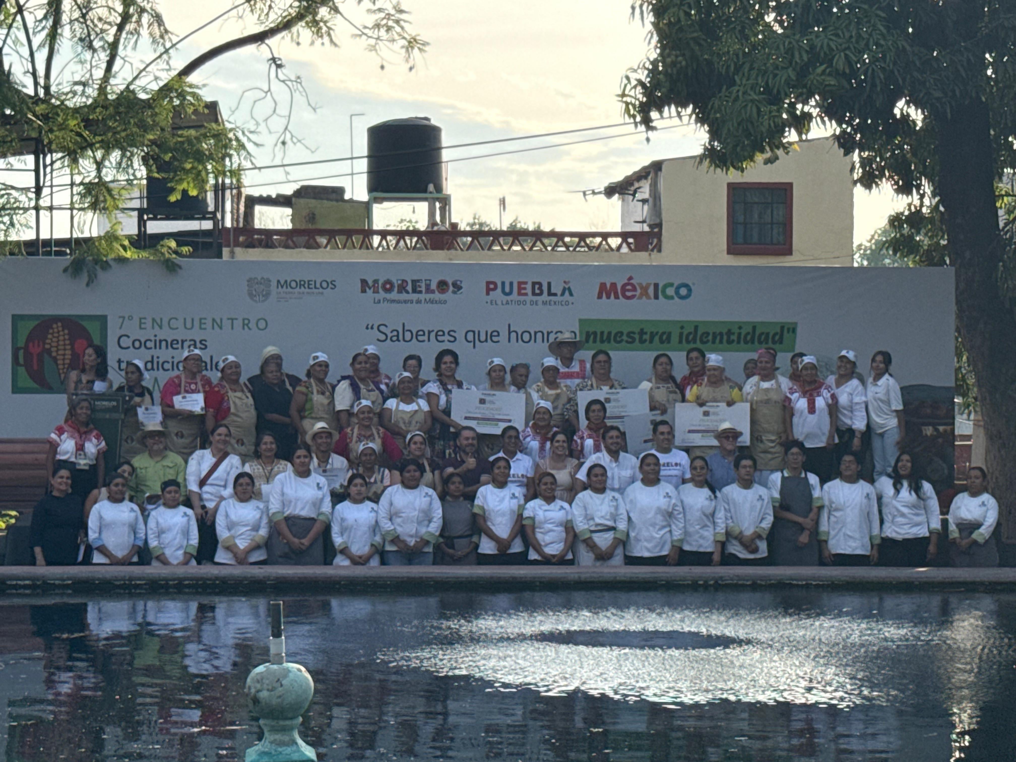 Morelos impulsó la preservación gastronómica y cultural durante el Encuentro de Cocineras Tradicionales 2026.