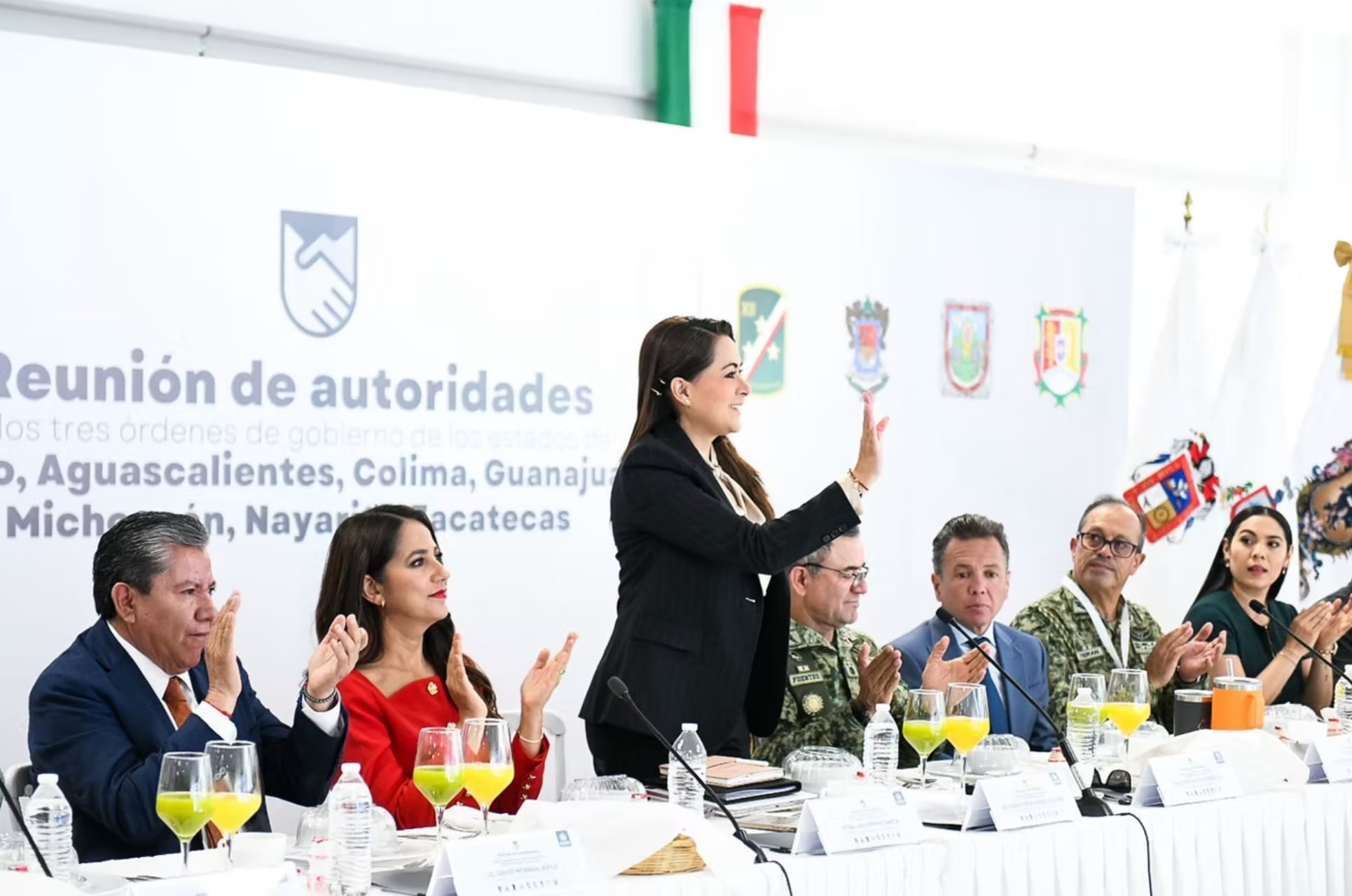 Gobernadores de Aguascalientes, Jalisco, Guanajuato, Colima, Nayarit, Zacatecas y Michoacán refuerzan estrategias de seguridad