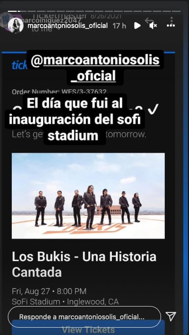 Marco Antonio Solís recuerda que ‘Los Bukis’ inauguraron estadio donde se jugó Super Bowl 2022