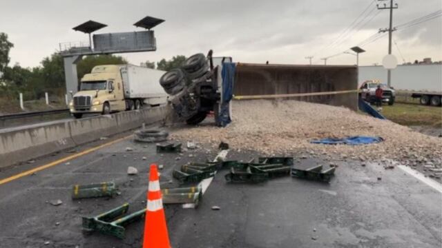 Accidente en Circuito Exterior Mexiquense