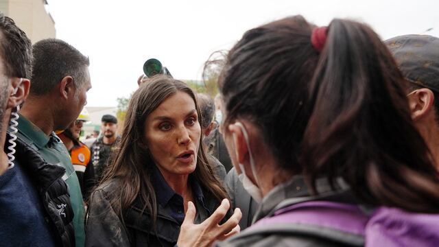 Reina Letizia de España en su visita a Valencia