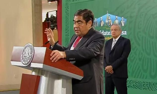Miguel Barbosa y AMLO