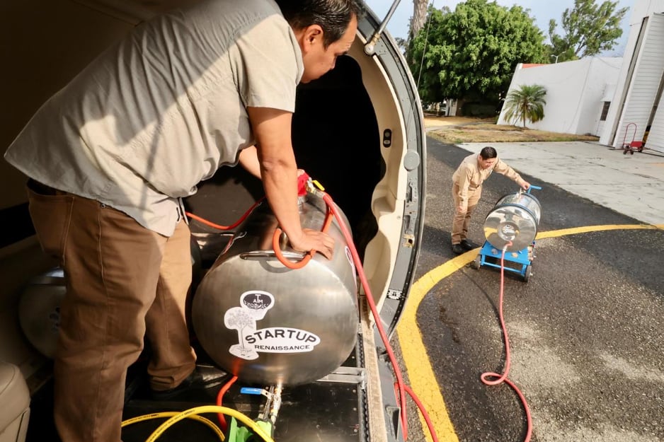 Michoacán estimula a las nubes para que llueva