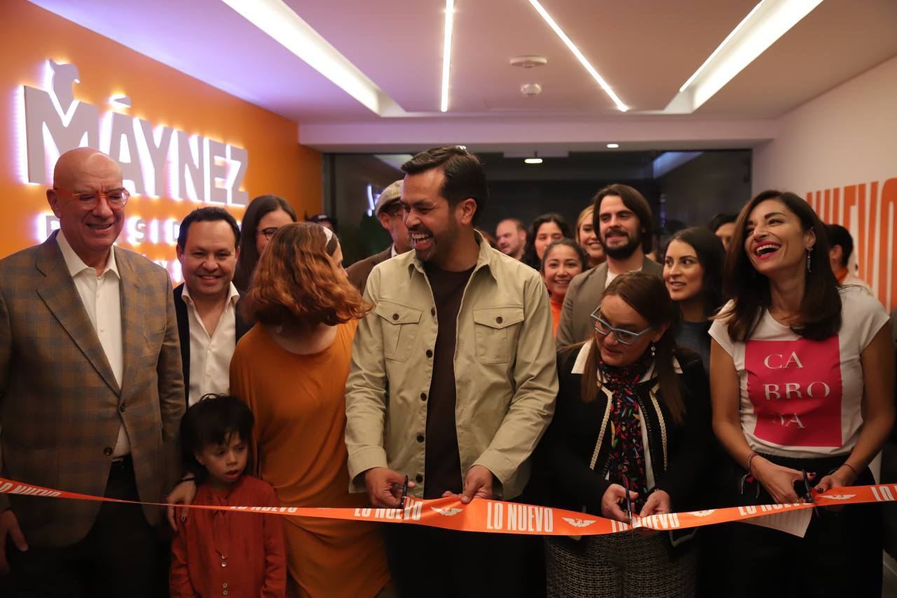 Inauguración de casa de campaña de Jorge Álvarez Máynez