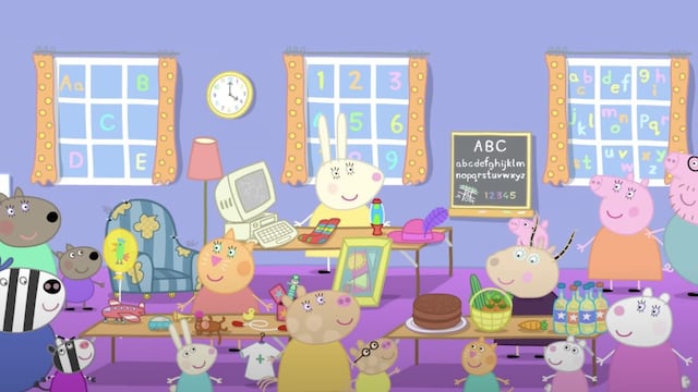 Peppa Pig y la venta de garage