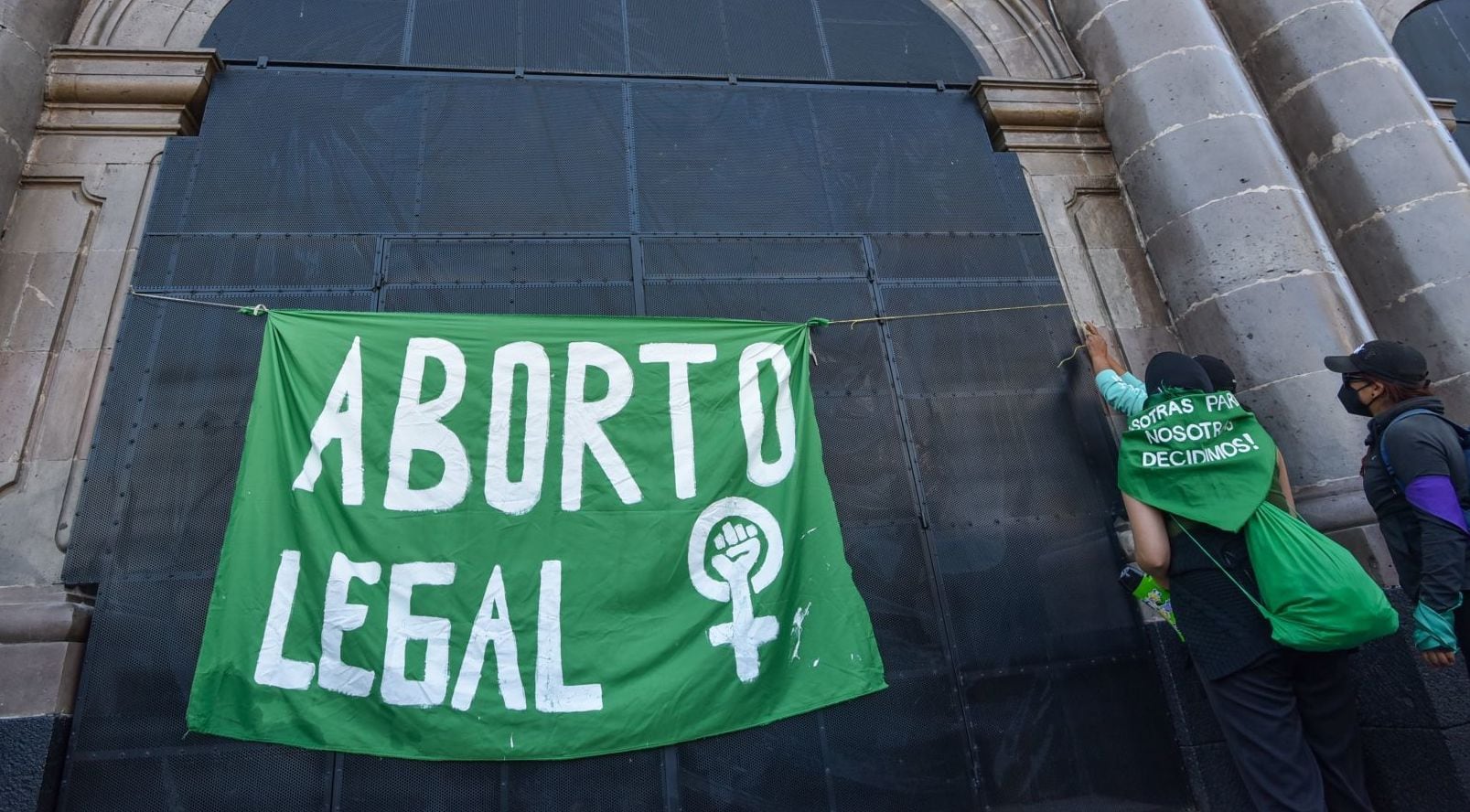 Protesta por el aborto legal
