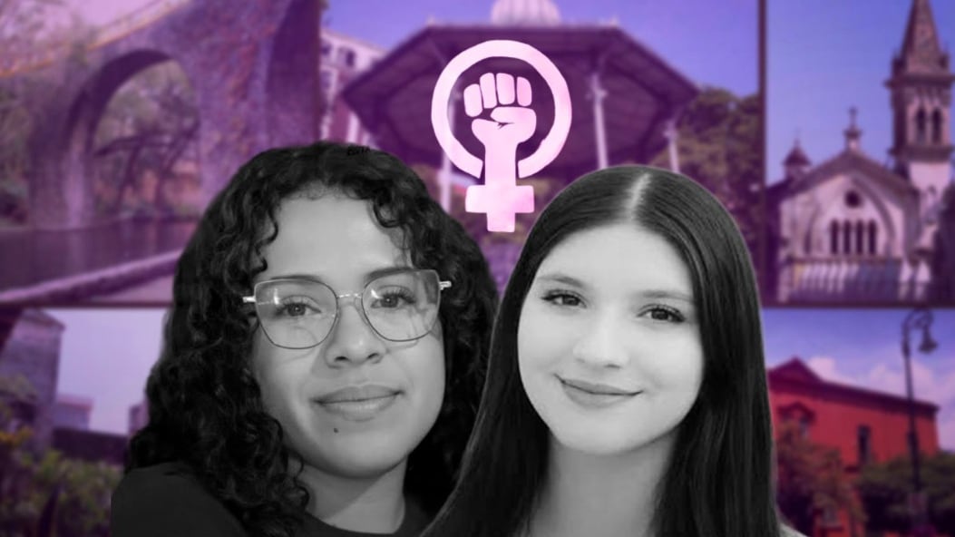 Protestan por feminicidios de Kimberly y Karol en marcha del 8 de Marzo en Cuernavaca