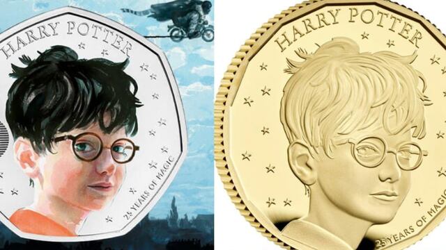 Monedas conmemorativas de Harry Potter