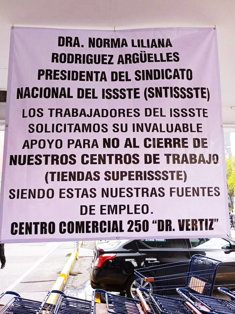 Comunicado trabajadores del SNTISSSTE