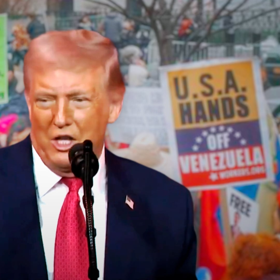 Trump llama “feos” a manifestantes que protestaron por la detención de Maduro en Nueva York
