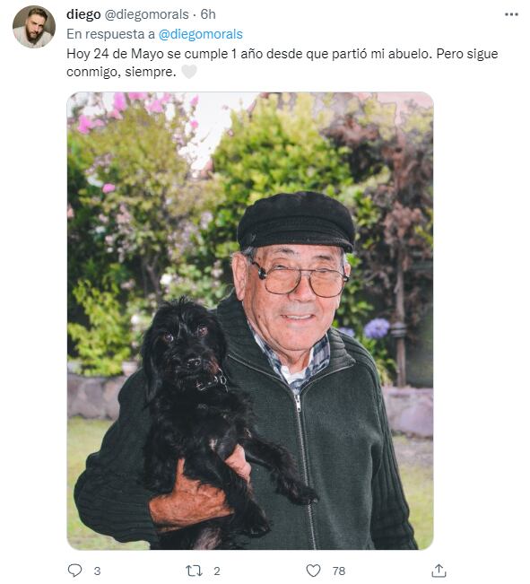 Encuentra a su abuelo fallecido en foto de Google Maps