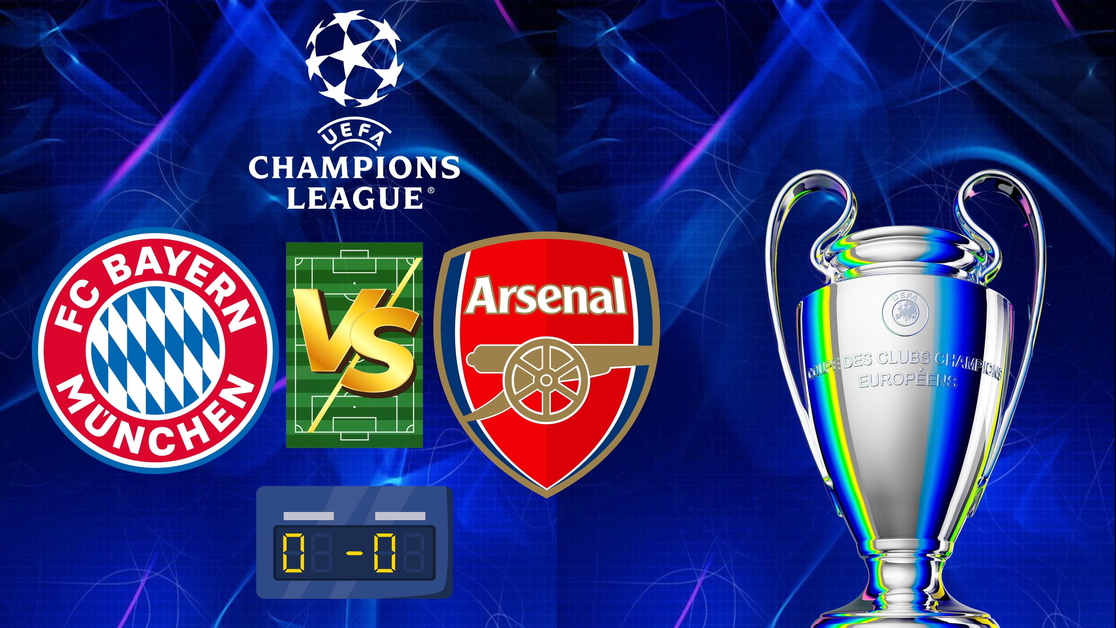 Bayern Múnich vs Arsenal: Pronóstico y posibles alineaciones del partido de la Champions League