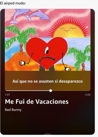 Memes del AirPod que apareció en Hawái