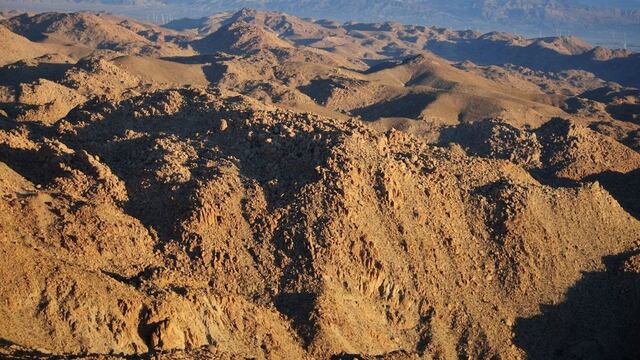 La Rumorosa, en el estado de baja California