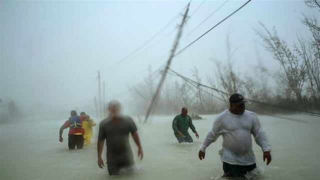 Devastación por "Dorian" en el caribe
